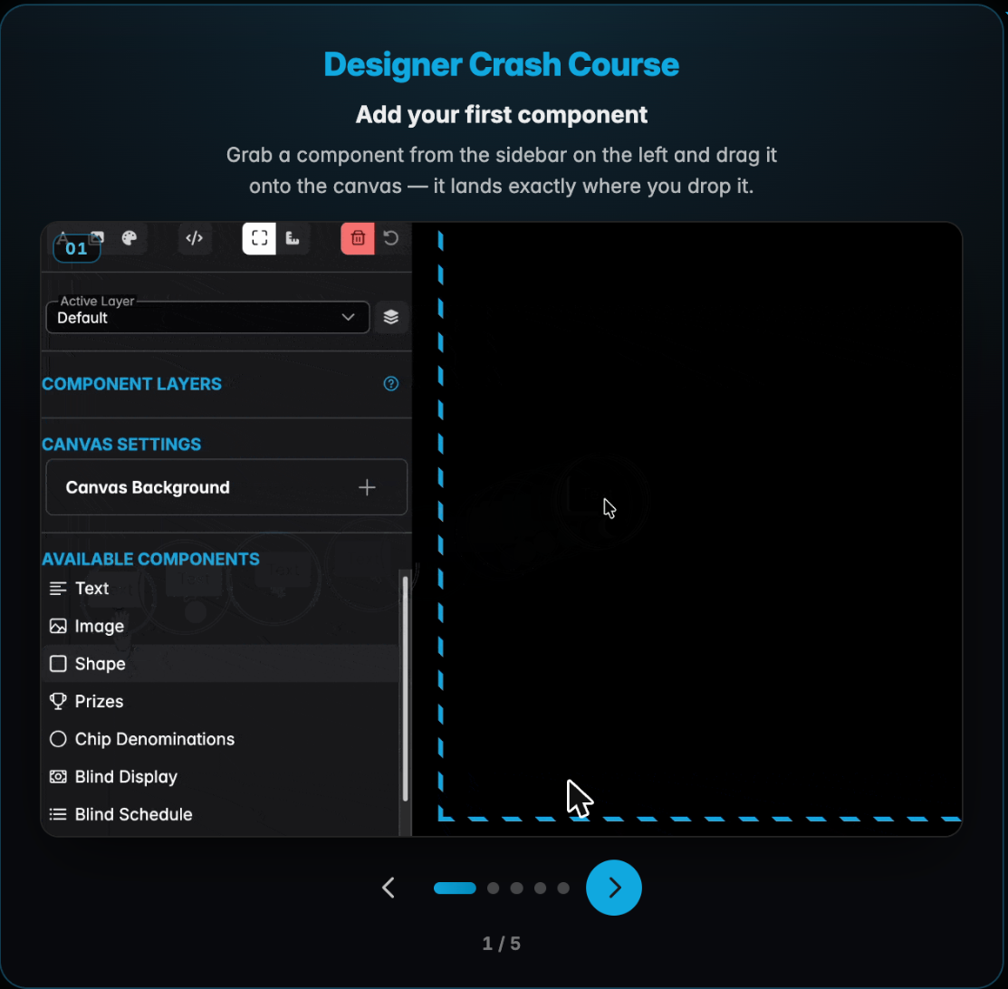 The built-in designer crash course